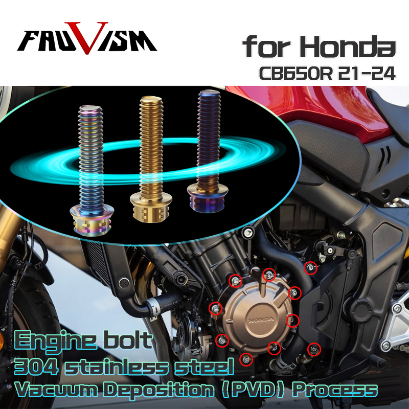 Engine Screws For Honda CBR650 - огляд і ціна Engine Parts Motorcycle