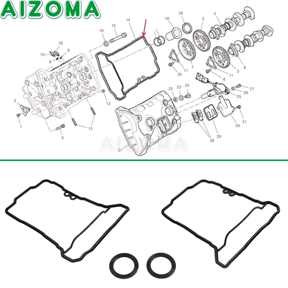 Motorcycle Accessories Cylinde - огляд і ціна Motorcycle Gasket